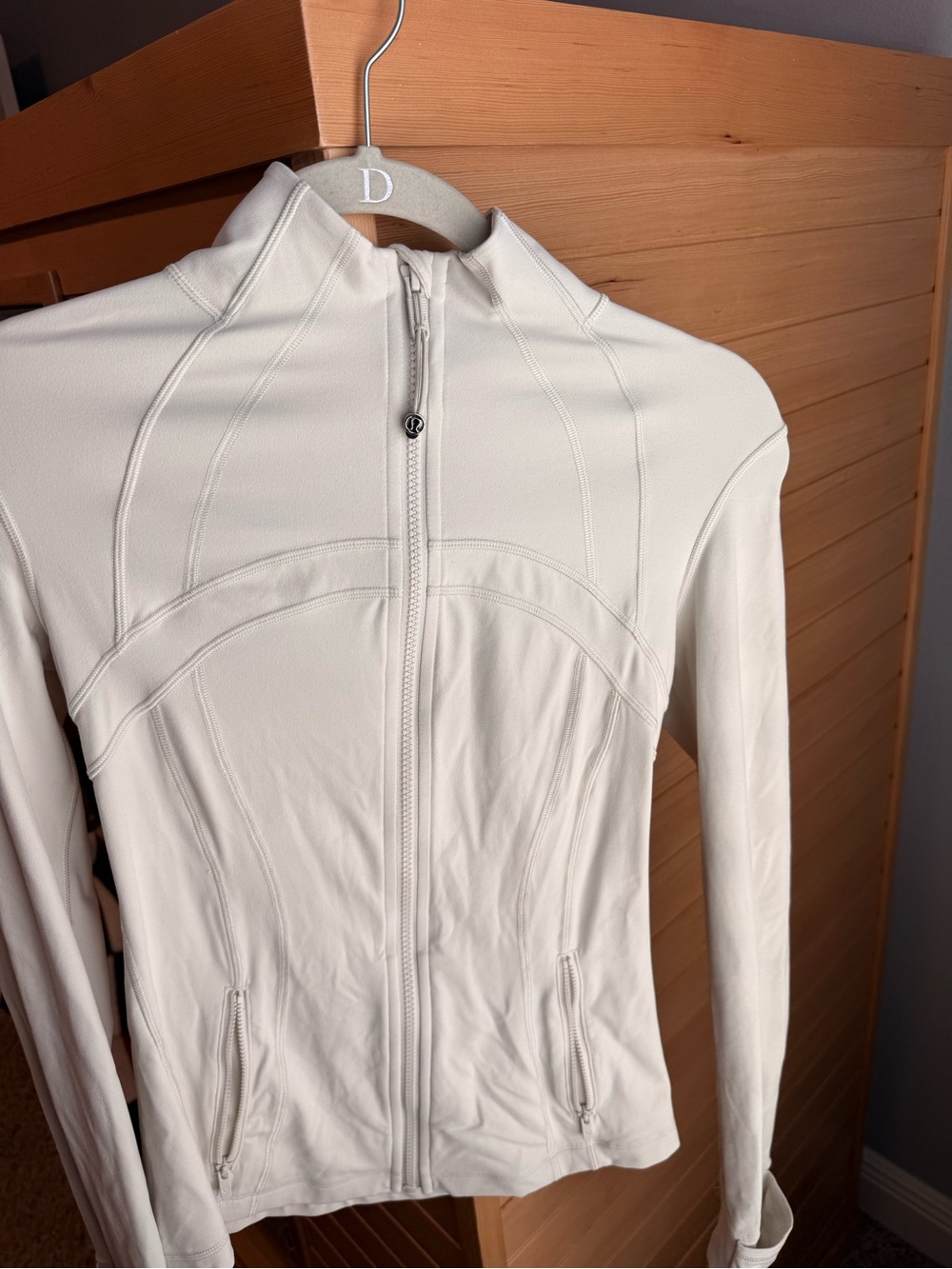 Lululemon Nulu Define Jacket Full length Zip Jacket Size 6
